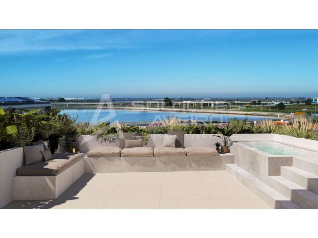Apartamento T3 Penthouse no Alboi com Terraço e Vistas Ria de Aveiro! - Grande imagem: 3/9
