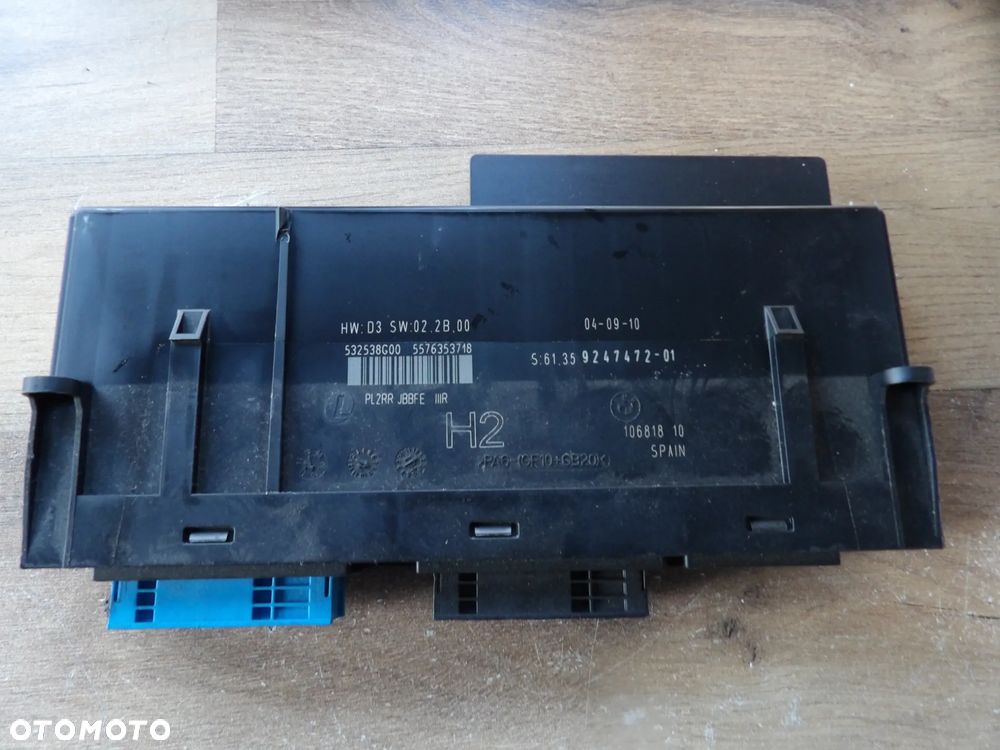 BMW - E90,E91 - MODUŁ , STEROWNIK KOMFORTU - 9247472 - 1