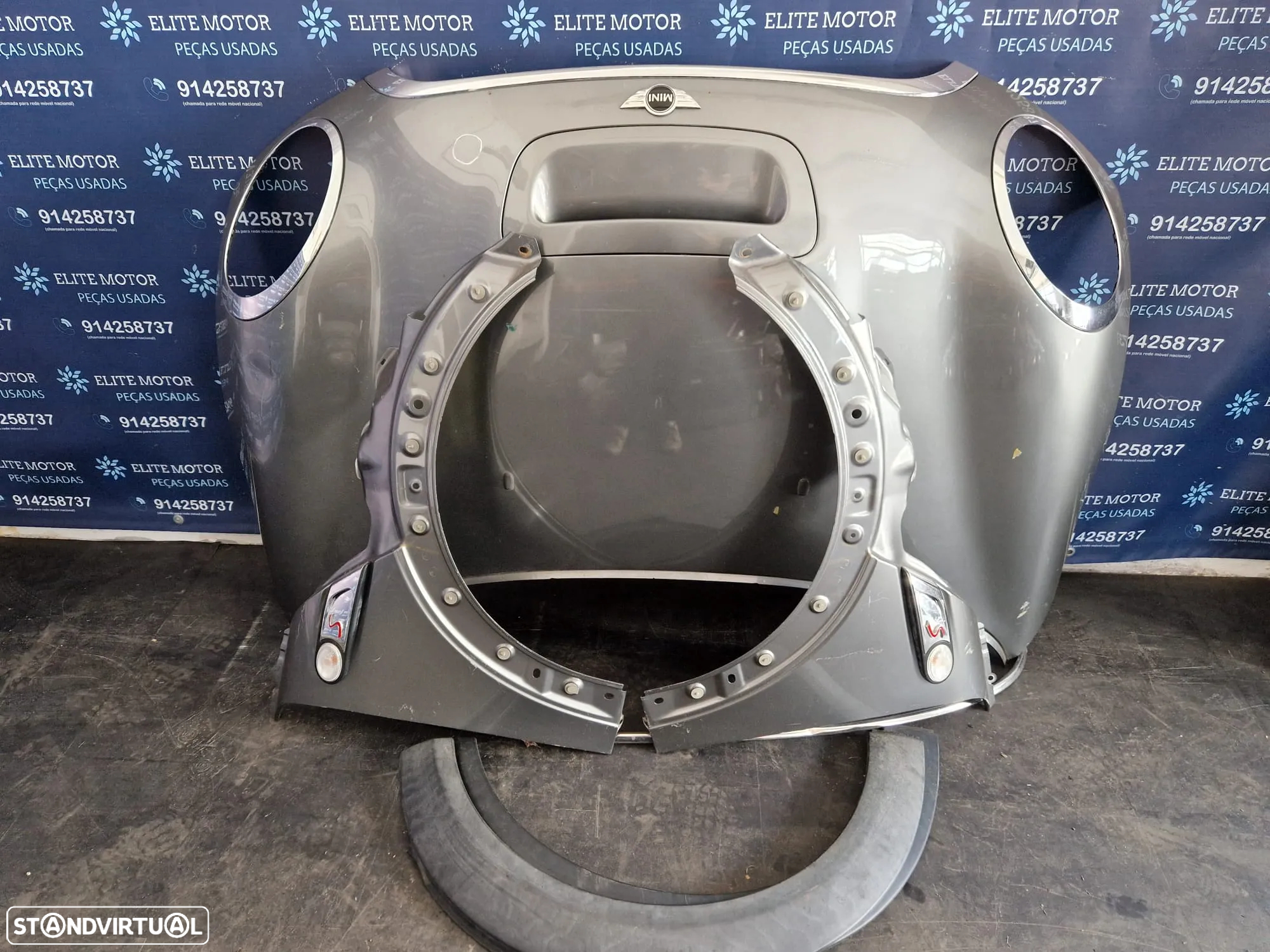 Frente completa usada MINI COOPER S R56 XENON R55 R57 capot parachoques oticas guardalamas - 9