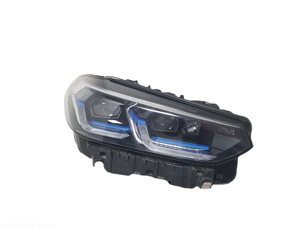 BMW X3 G01 LIFT X4 G02 LCI  LAMPA PRAWA PRZÓD BMW LASER EUROPA IDEALNA 5A29218 A8 5A29218-06 LL - 1