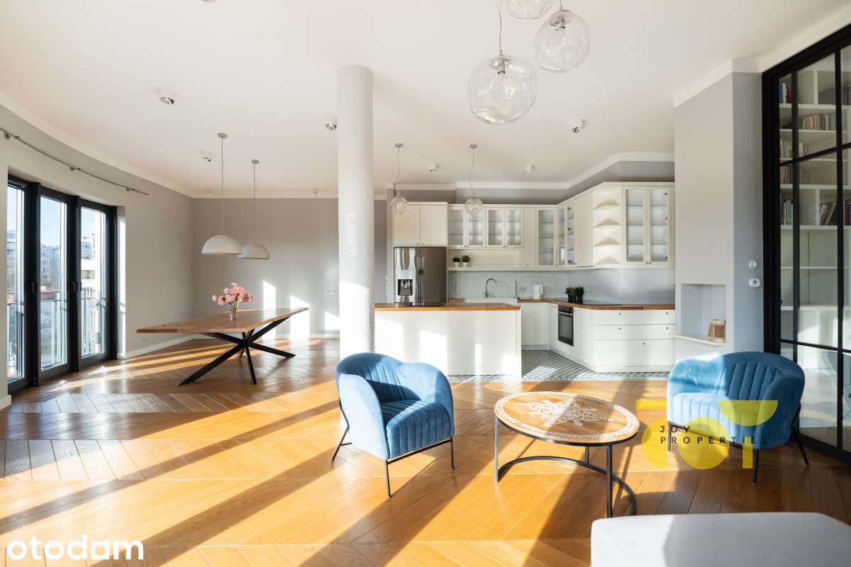 Penthouse 180m2, Mokotów, 4 sypialnie