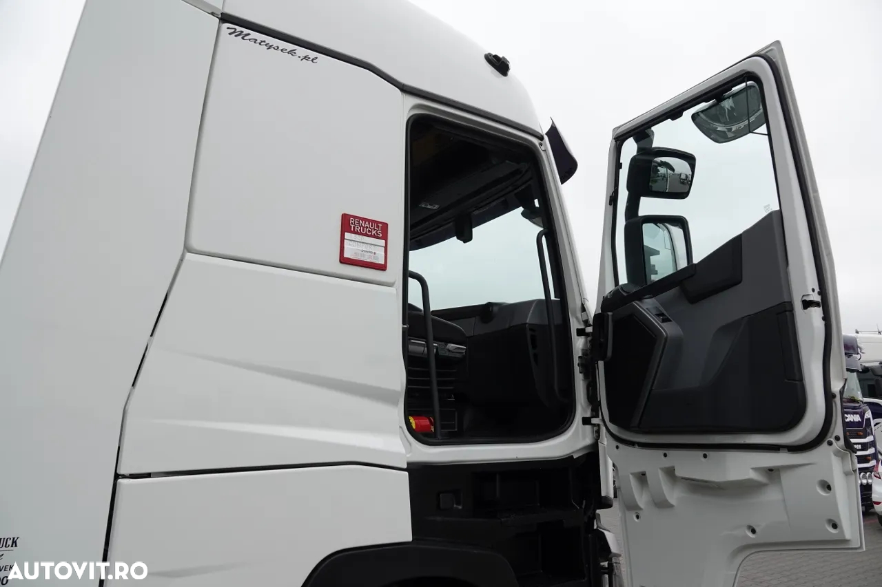 Renault T 520 / 13L / HIDRAULICĂ / I-PARK COOL / JANTE ALIE / CONTRACTUL DE SERVICE POSTĂ / IMPORTAT - 36