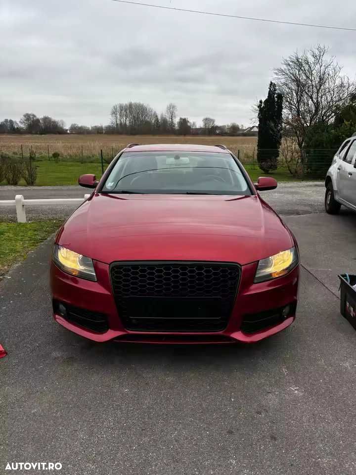 Grile Proiectoare model Fagure Proiector Bara AUDI A4 B8 Standard, Negru Lucios - 5