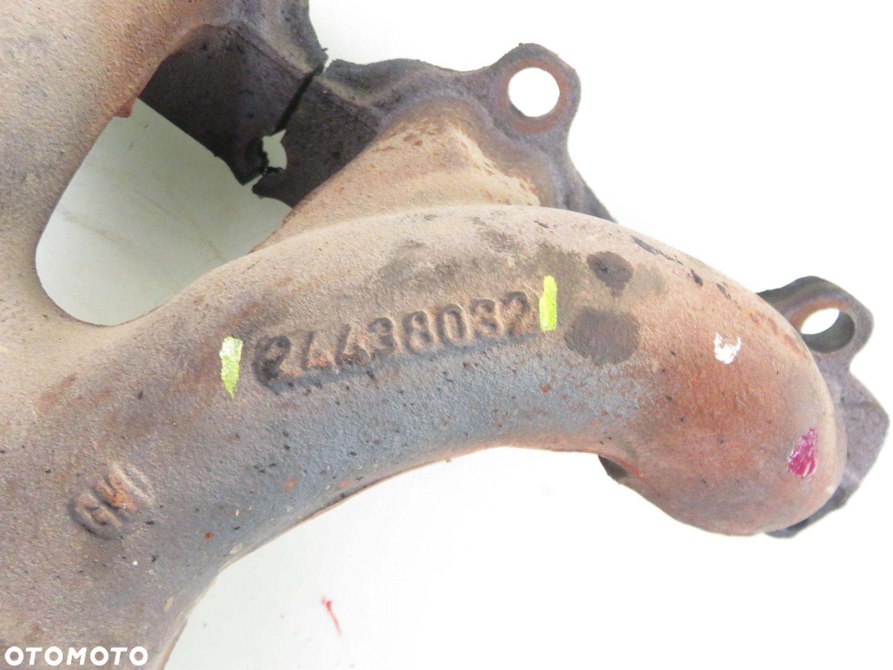 KOLEKTOR WYDECHOWY OPEL ZAFIRA B 2.2 24438032 - 3