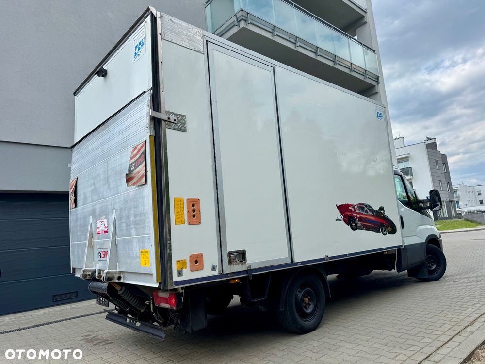 Iveco Daily 35-160 kontener HI- Matic Automat 8HP Rampa ZEPRO najazd WINDA 36s16 - 34