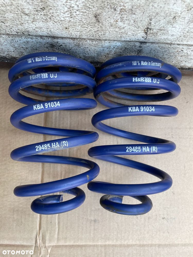 BMW E46 AMORTYZATOR BILSTEIN SPRĘŻYNY OBNIŻAJĄCE PRZÓD TYŁ H&R - 2