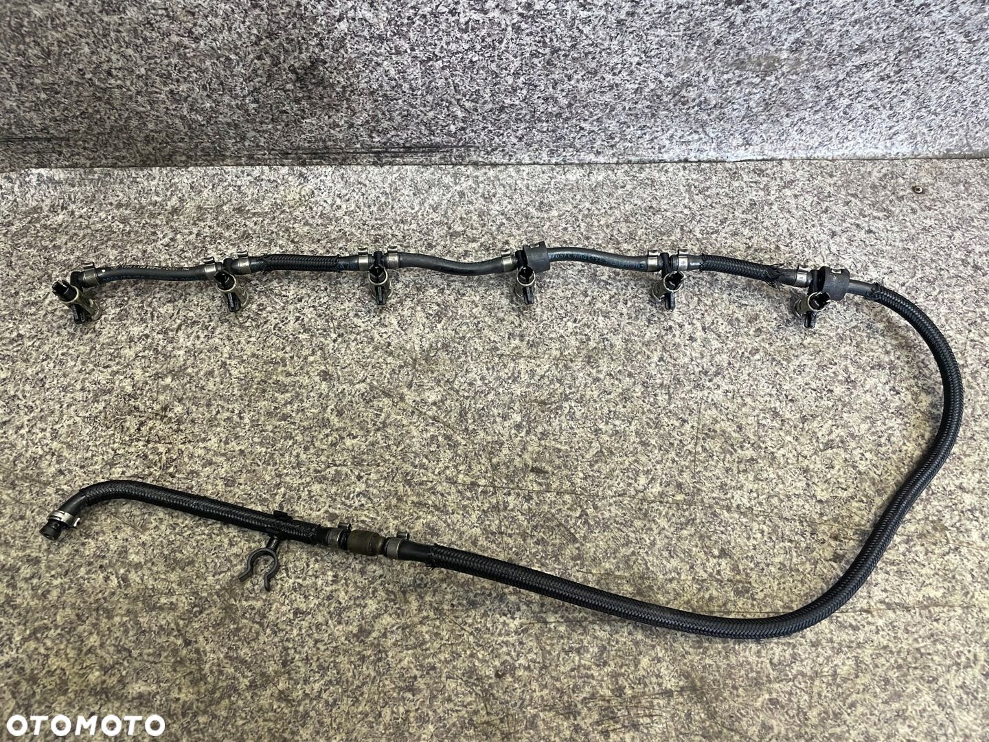 Przelewy wtryskow przewody paliwa BMW X5 E70 3.0 D 3.5 D M57 E71 X6 E60 ORG - 1