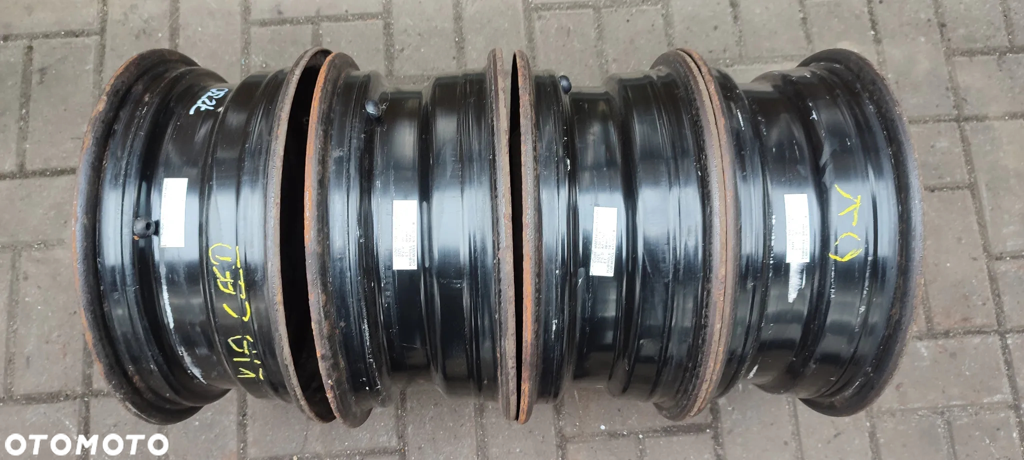 FELGI STALOWE 4x100 5.5Jx14 CALI ET46 KIA RIO II 4 SZTUKI KOMPLET - 8