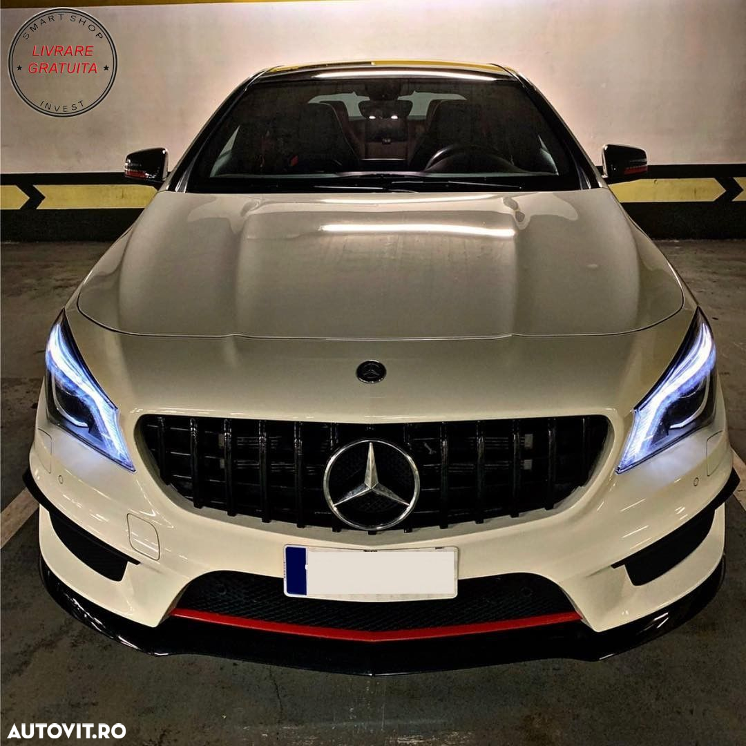 Grila Centrala Mercedes CLA C117 X117 W117 Facelift (2016-2018) CLA45 GT-R Panamer- livrare gratuita - 5