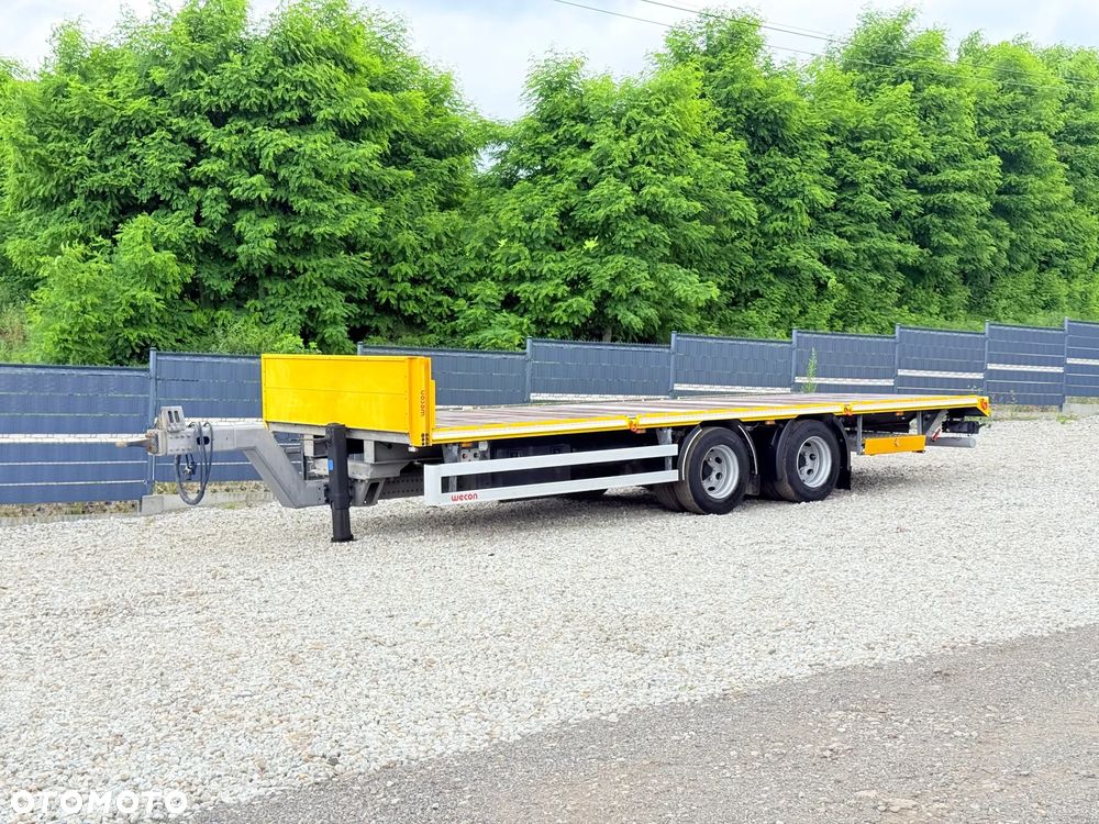 Wecon * Przyczepa Tandem * Niskopodwozie z Najazdami * 18 DMC * - 1