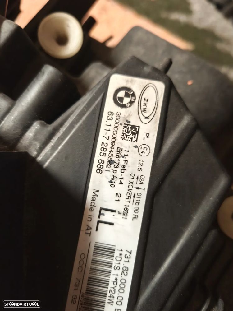 Farol direito bi-xenon Led Direcional BMW serie 3 GT F34 - 3