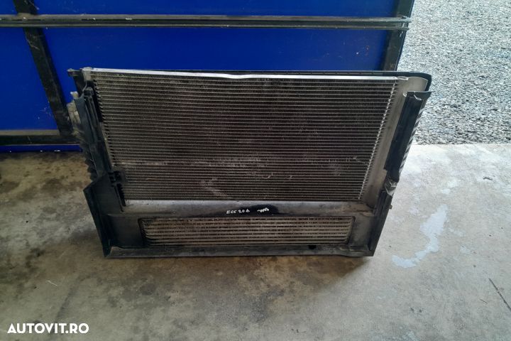 Radiator apa racire motor + INTERCOOLER 3.0 DIESEL BMW Seria 7 E65/E6 - 1