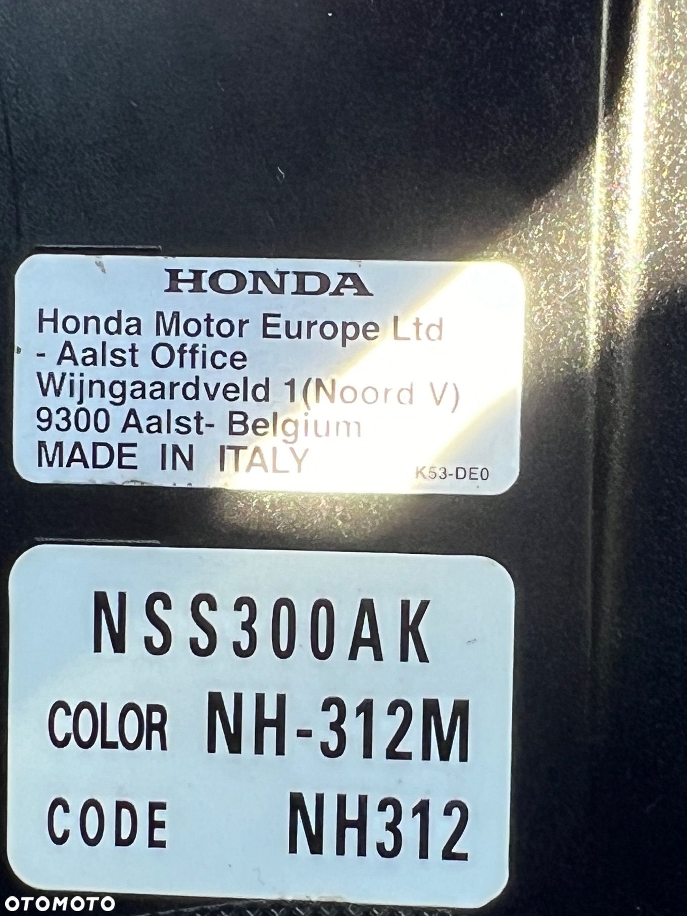 Honda NSS - 19