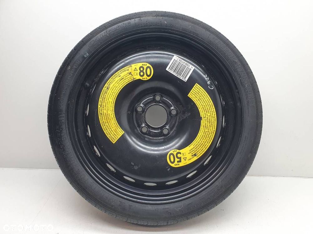 DOJAZDÓWKA KOŁO ZAPASOWE 125/70/19 ET22 AUDI A5 F5 8W 8W1837167D - 1