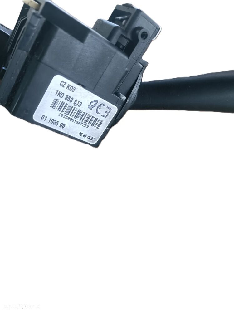 SKODA OCTAVIA II 04-13 r. przełącznik manetki kierunków 1K0953519 i wycieraczek 1K0953513 + - 5
