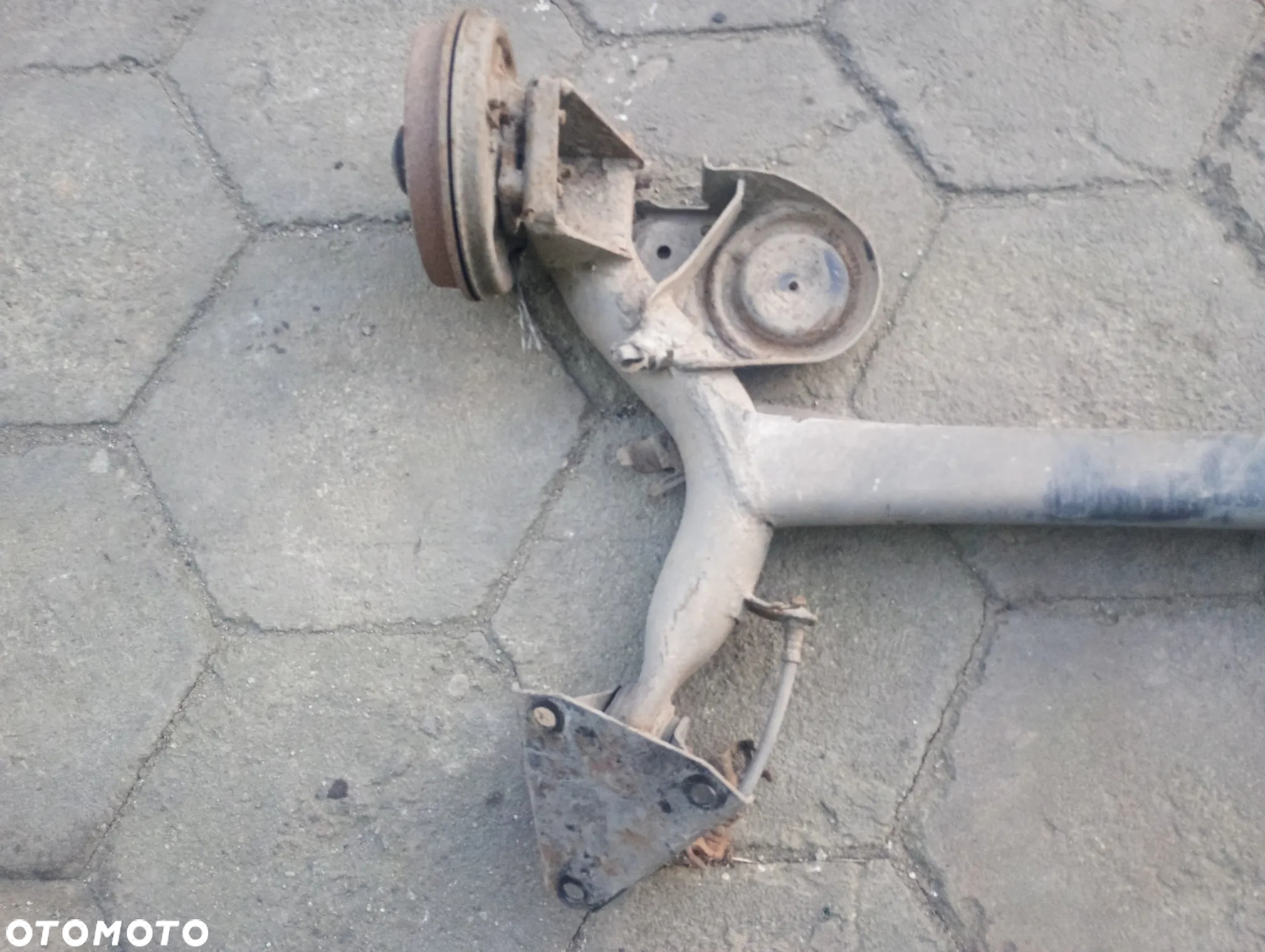 FIAT PANDA II 03-12 belka zawieszenia tylna tył - 2