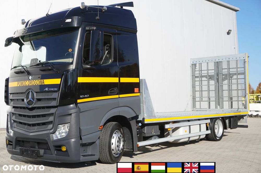 Mercedes-Benz Actros 1840 E6 4×2 / NOWA zabudowa Laweta 9,25 m / Kabina salonka - 1
