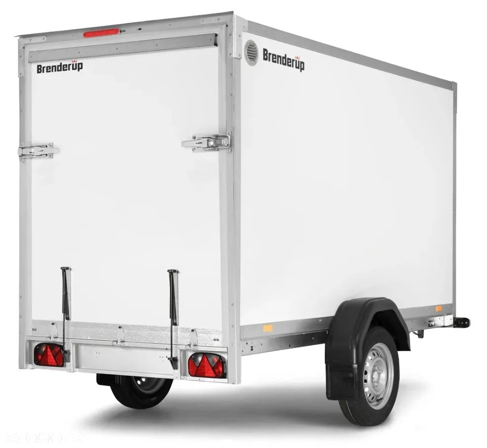 Brenderup Przyczepa CARGO CD260 WBR  furgon z rampą 260x155cm lekka z hamulcem 750kg - 12