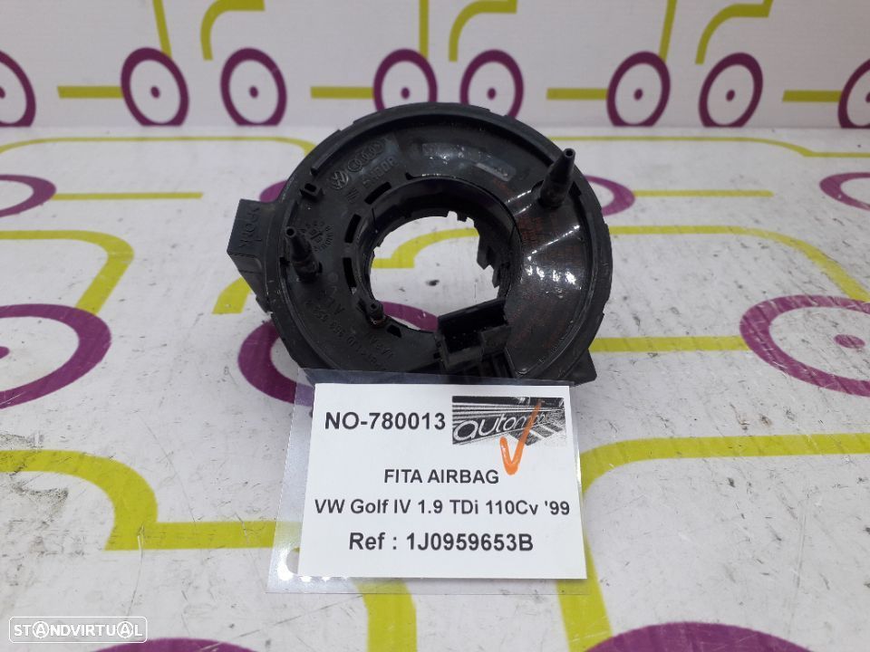 Fita do Airbag Volkswagen Golf IV 1.9 TDi 110Cv de 1999 - Ref: 1J0959653B - NO780013 - 1