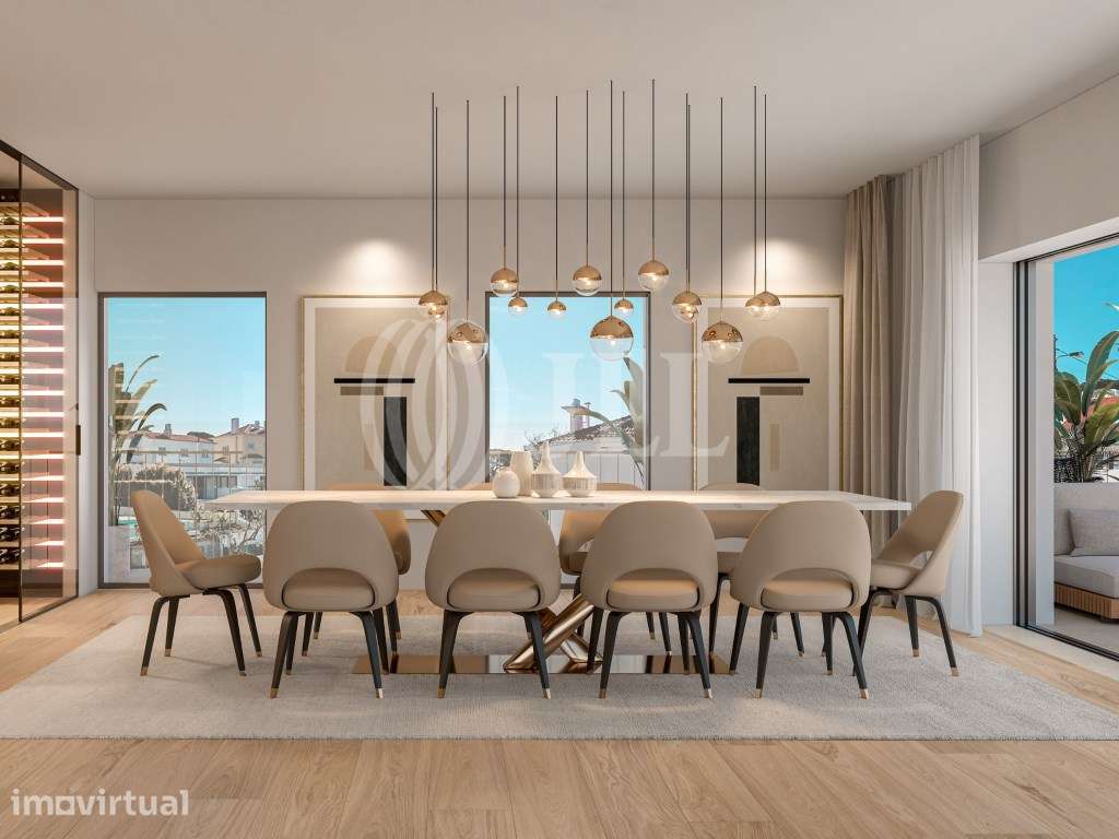 Apartamento T4+1, novo, no Melo e Sousa 670, no Estoril, Cascais. - Grande imagem: 5/44