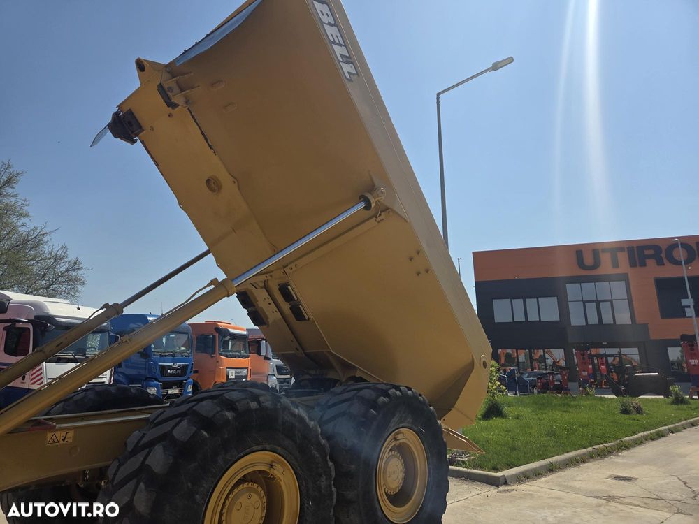 Bell DUMPER 6x6, 2020, 4980h, bena 21mc, util 30 t, intoarce in 8m, Mercedes 335CP, cutie viteze automata, viteza 50km/h, INMATRICULABIL definitiv, gresare automata, capota rabatabila, produs in GERMANIA, anv 70% ok, leasing 4 ani-PROMOTIE 149.000 EUR+tva - 28