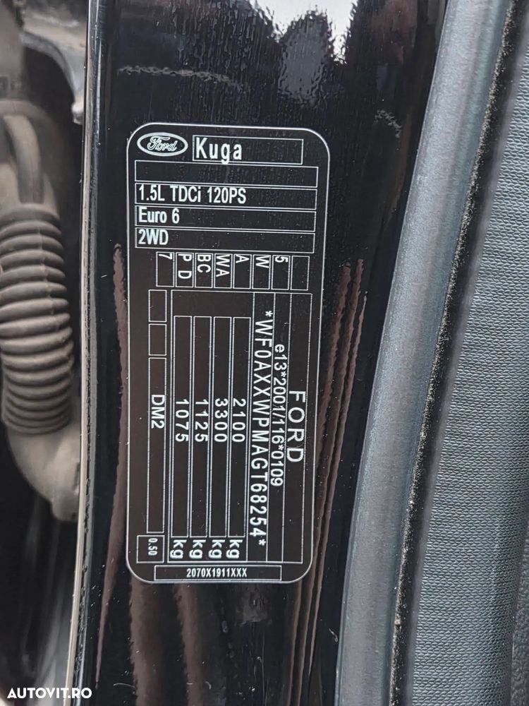 Ford Kuga 1.5 TDCi 2x4 Business Edition - 20