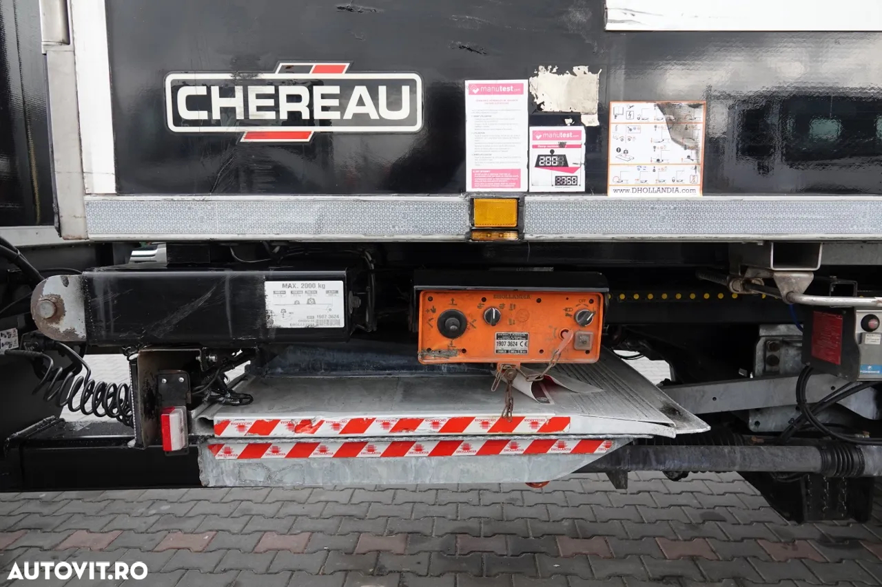Renault T 480 / 6X2 / SET TANDEM - FRIGORIFER / TRANSPORT SUPRA 1150 MT / LIFTARE / + REMORCA CHERAU / ANVELOPE 100% / ALIEIE / SAF / DUPA CONTRACTUL DE SERVICE GOLDEN - 26