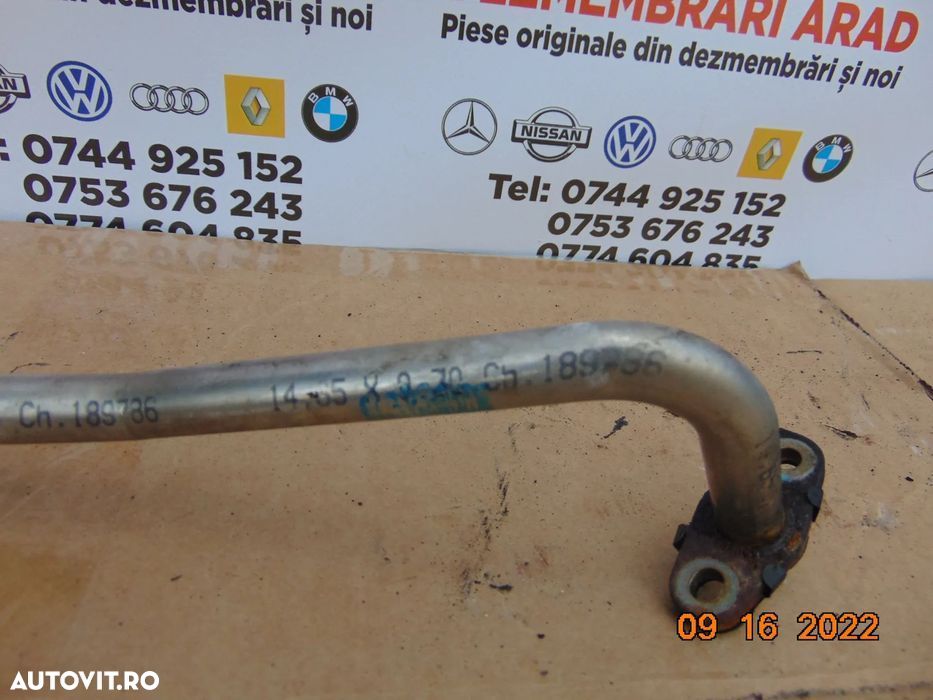 Conducta ulei Renault Megane 3 1.6dci Scenic 3 grand scenic nissan qas - 2