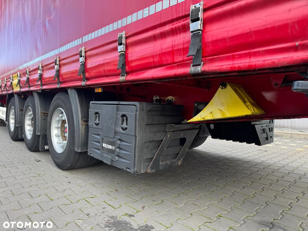 Wielton NACZEPA FIRANKA MEGA, SAF, XL, OŚ I DACH PODNOSZONE 2017 ROK SUPER STAN - 10