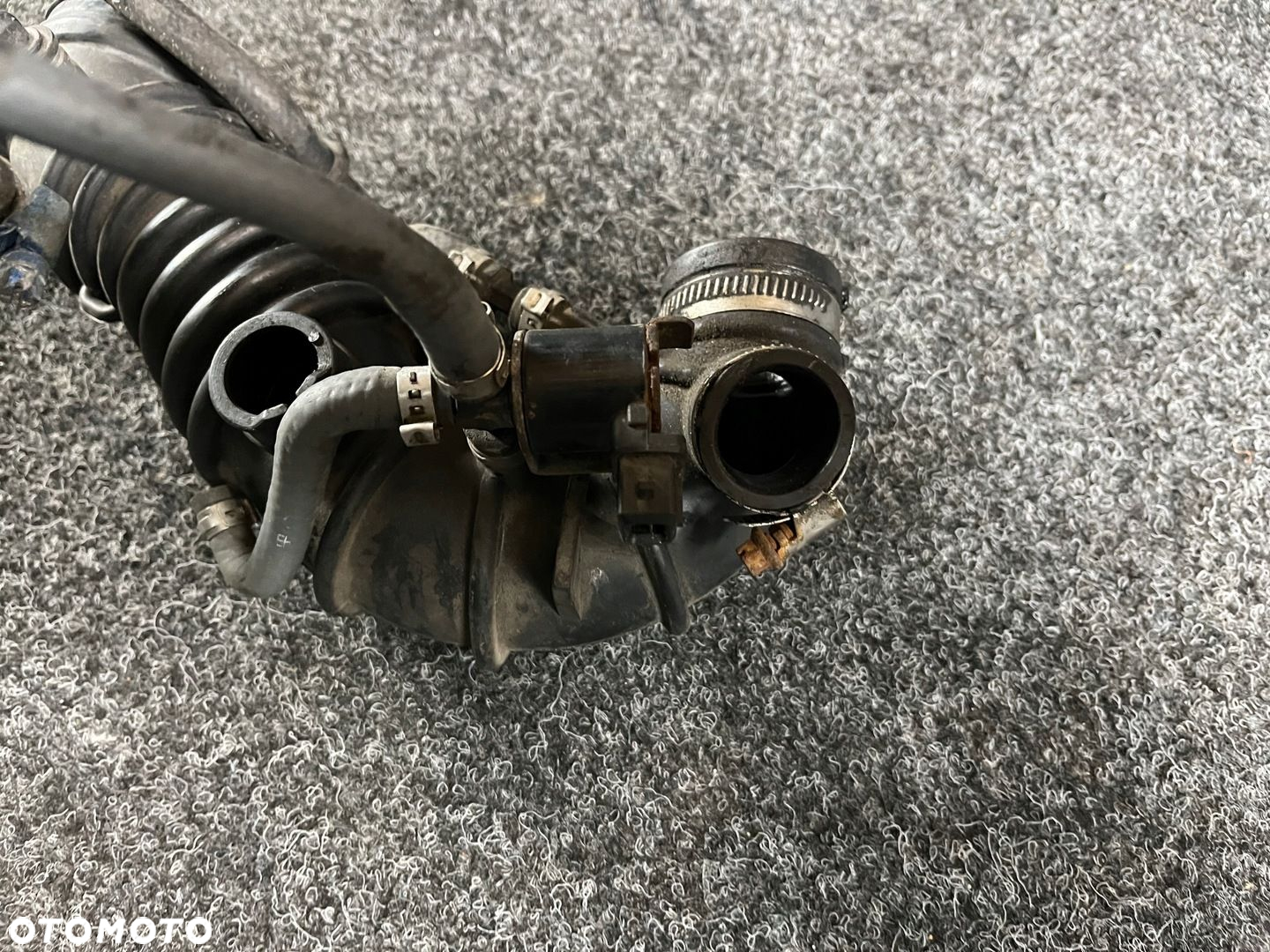 audi vw skoda 1.8 t przewód turbosprężarki rura komplet 058133356 - 2