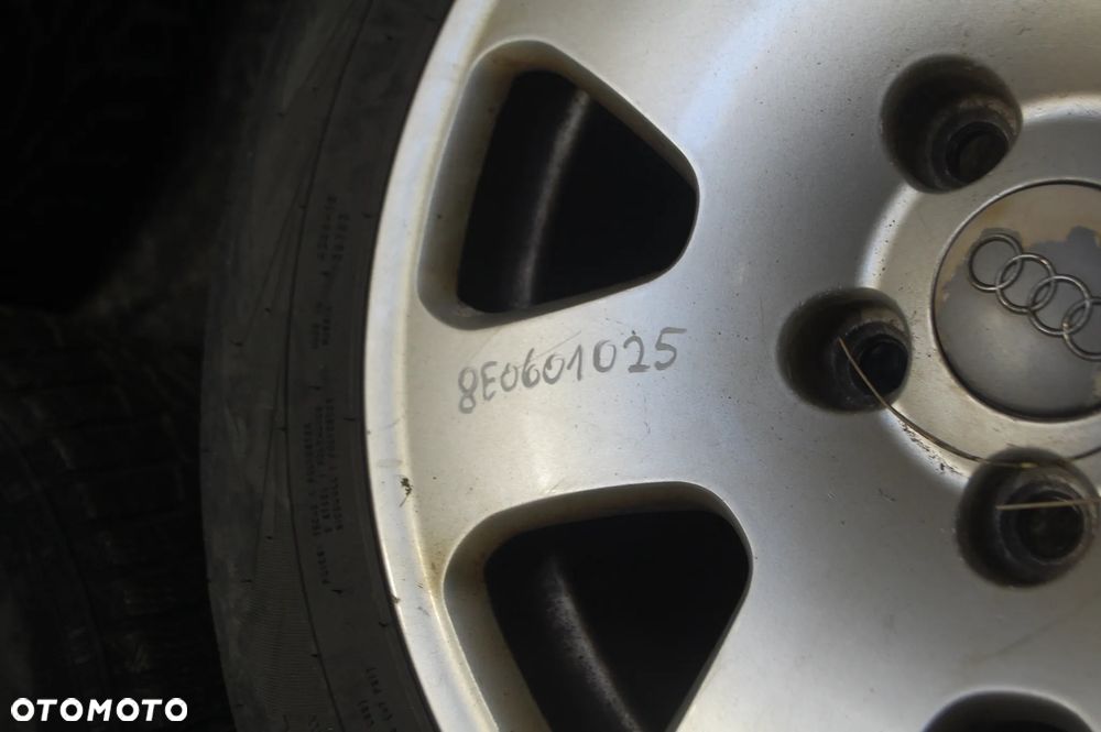 ALUFELGI OPONY 195/65R15 ZIMA 8E0601025 7J ET42 AUDI A4 B6 5X112 - 19