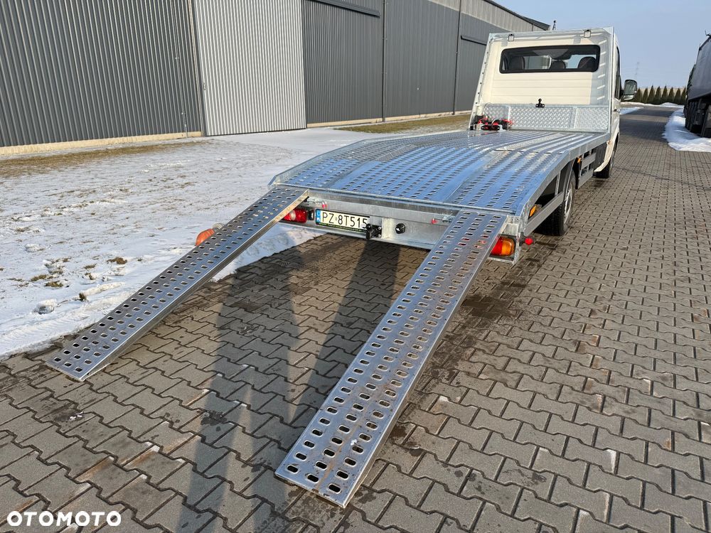 Zabudowa lawety najazd aluminiowy autolaweta pomoc drogowa Renault Master Fiat Ducato Mercedes Sprinter Iveco Daily - 6