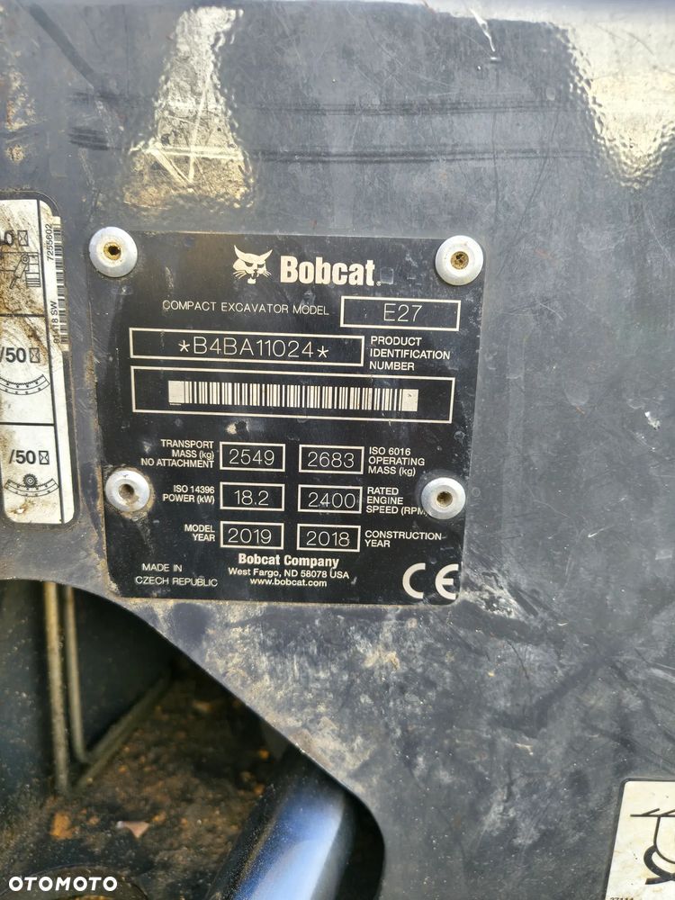 Bobcat E 27 - 21