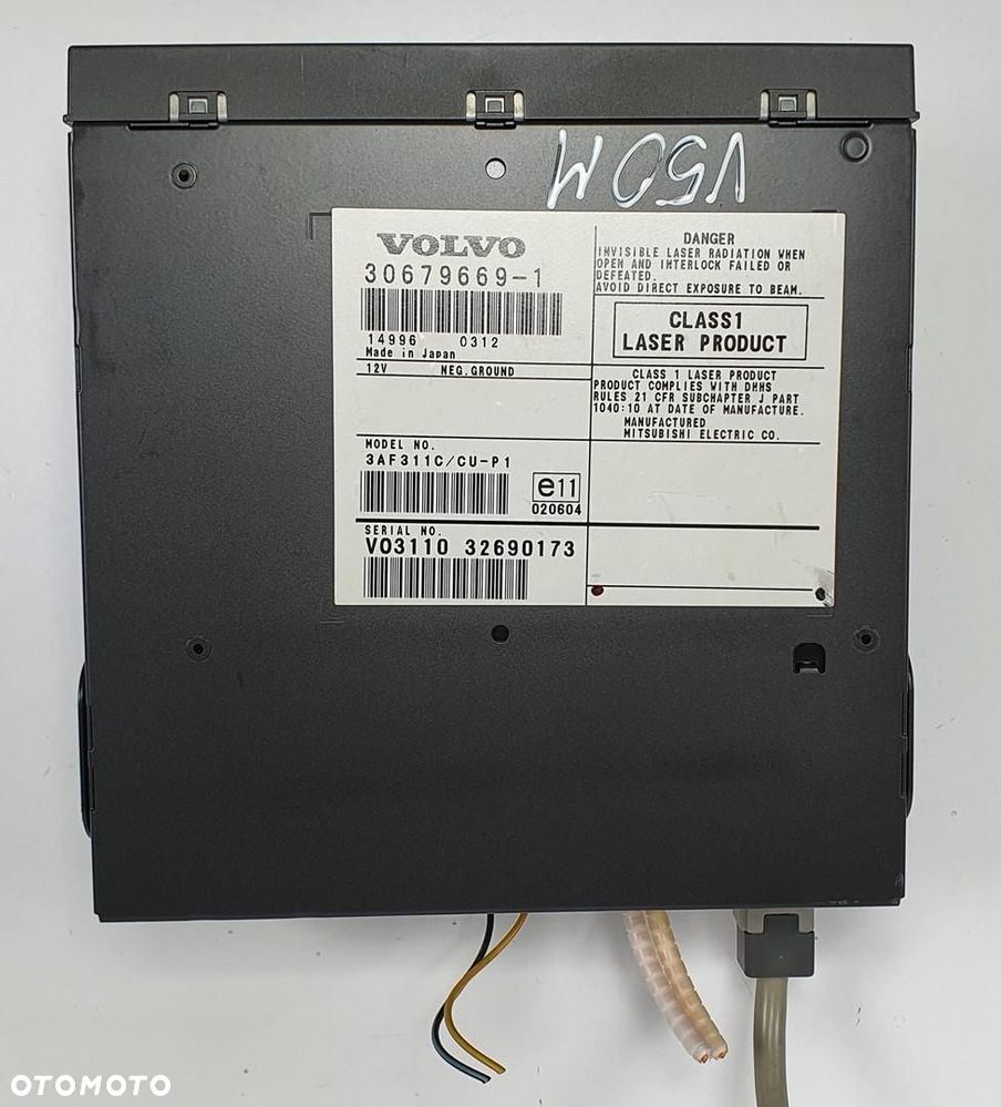 CZYTNIK PŁYT NAWIGACJI VOLVO V50 30679669 - 3