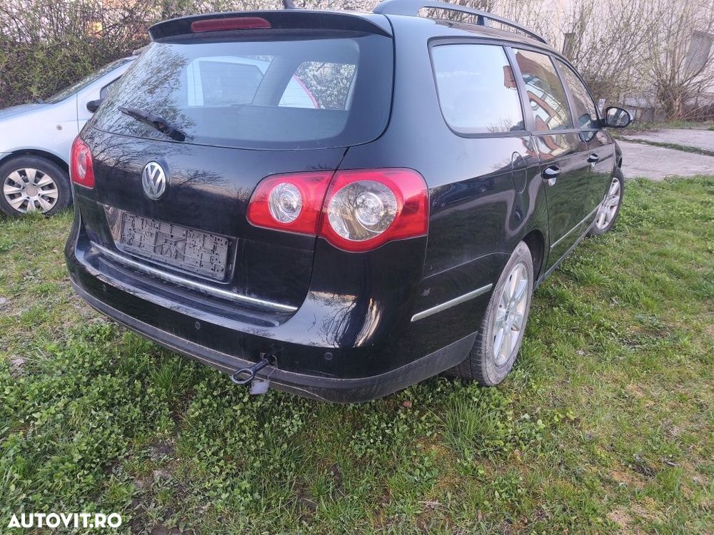 Bară spate Volkswagen Passat B6 break variant combi L041 negru - 5