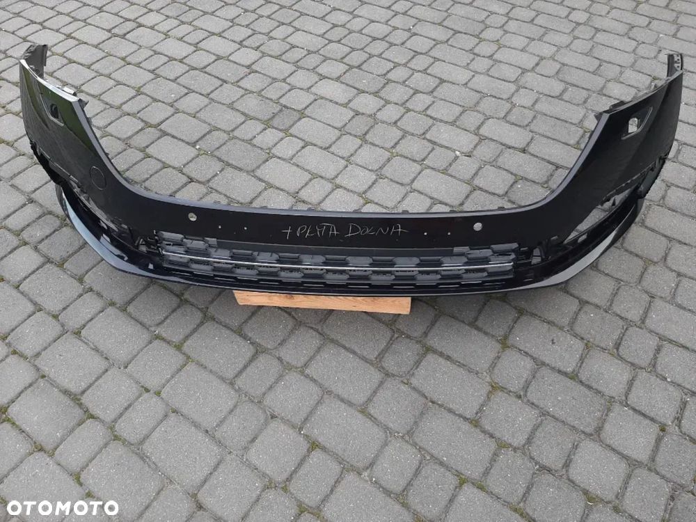 SKODA OCTAVIA IV 4 19- 5E3 ZDERZAK PRZÓD PRZEDNI+PŁYTA DOLNA+KRATKA CHROM ORYG. 5E3807221 WYSYŁKA 24H - 4