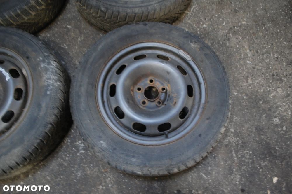 FELGI STALOWE + OPONY ZIMOWE 1J0601027H 195/65R15 ET38 6J NOKIAN DĘBICA VW GOLF IV NEW BEETLE SKODA SEAT AUDI 1J0601027Q - 13