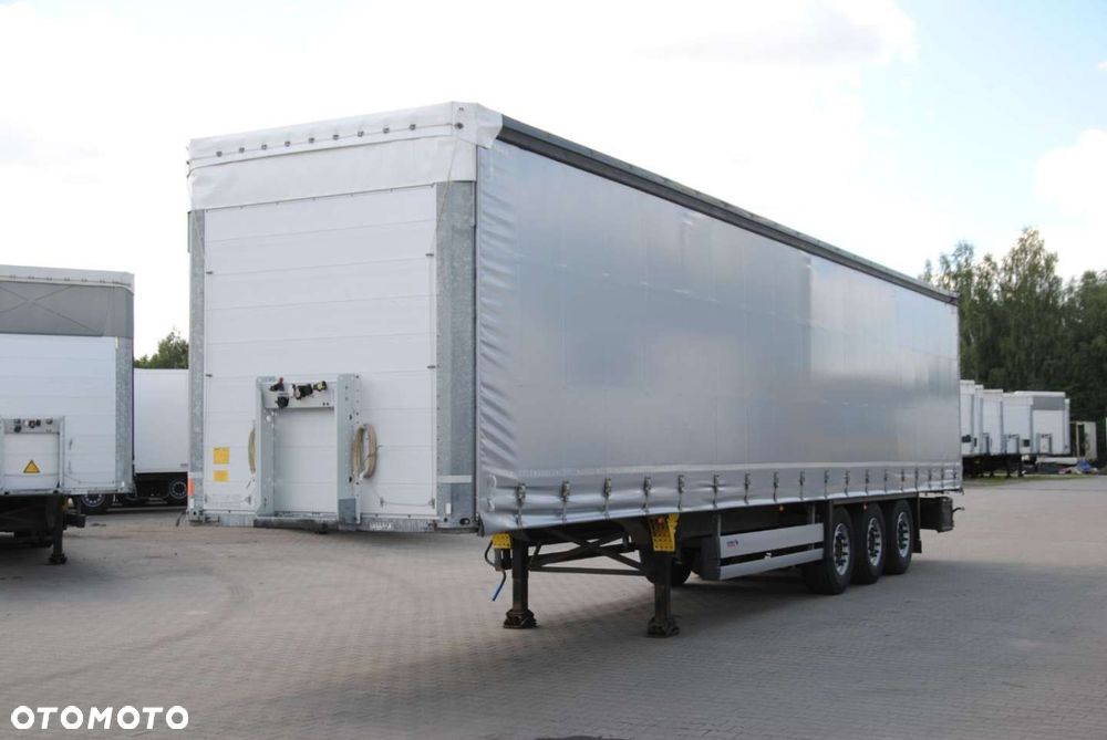 Schmitz Cargobull SCS kurtyna, podnoszona oś - 7