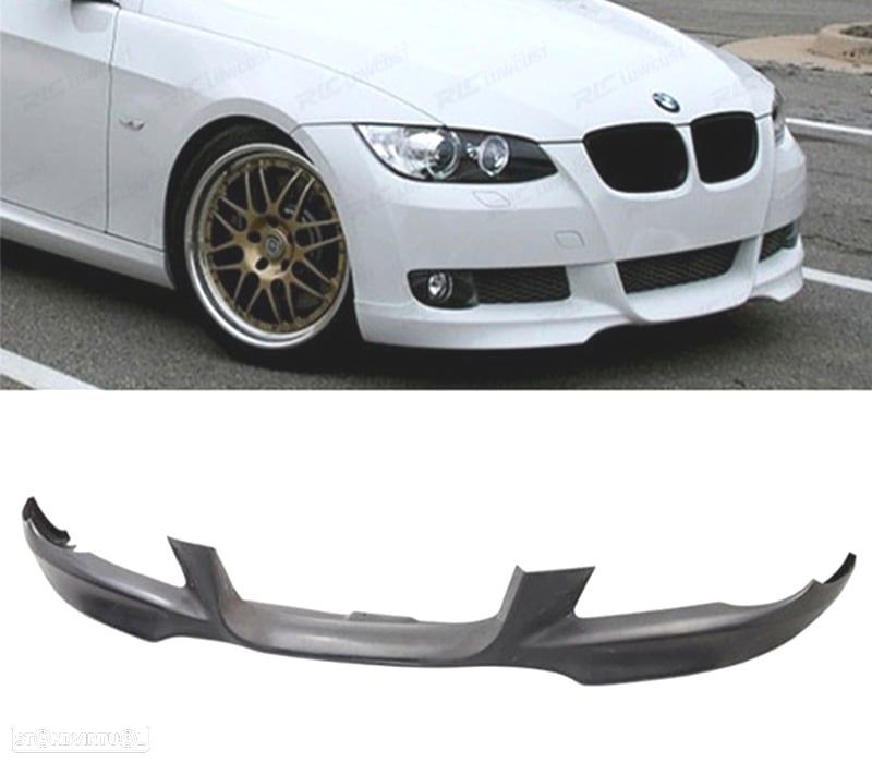 SPOILER LIP FRONTAL DIANTEIRO BMW E92 E93 06-10 COUPE CABRIO LOOK M - 1