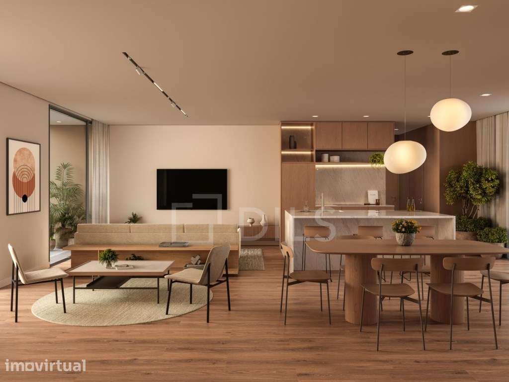 Apartamento T2 com terraço e 2 lugares de estacionamento no Porto - Grande imagem: 5/42
