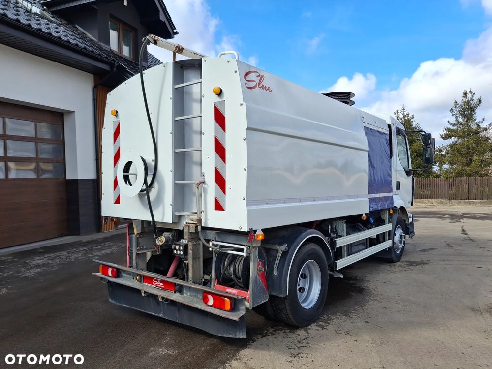 Renault Midlum 220 Polewaczka Myjka Karcher Mycie Ulic Myjka Drogowa Podlewanie Mycie Ciśnieniowe Cysterna 2011r Zarejestrowana - 6