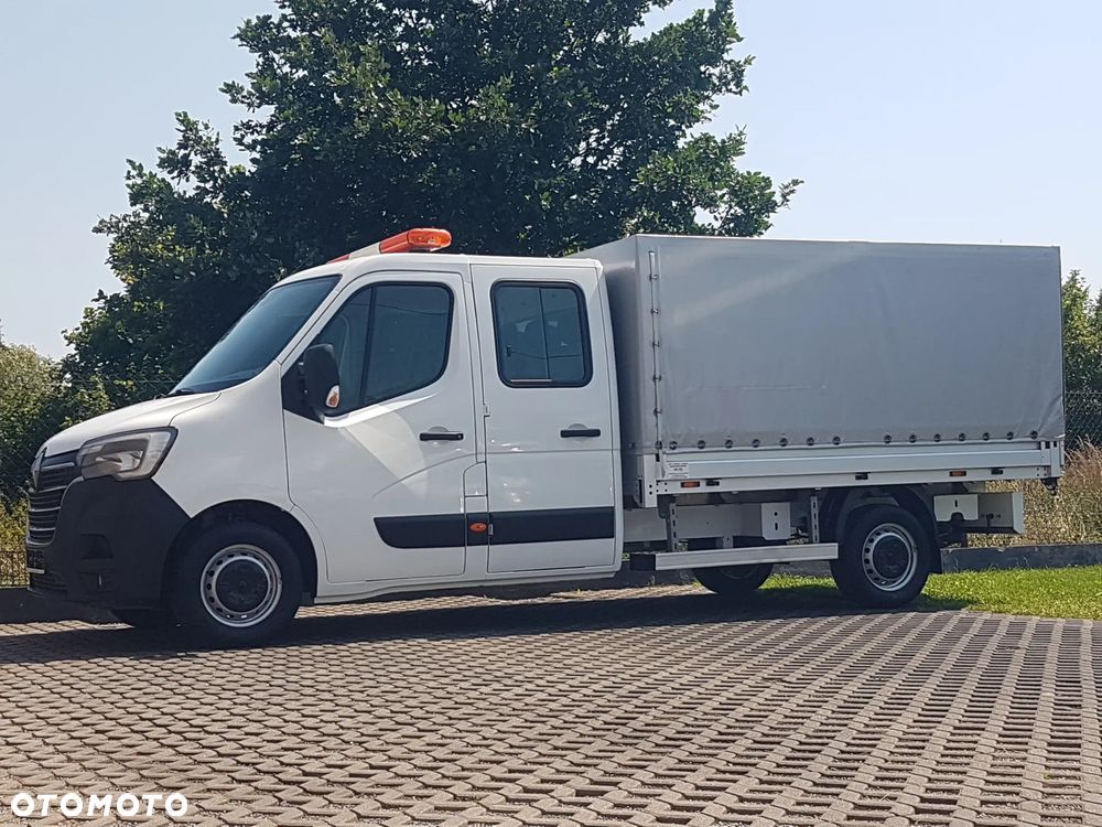 Renault MASTER DOKA 7-OSÓB PLANDEKA PAKA SKRZYNIA ŁADUNKOWA DOUBLE KABINA KLIMA TEMPOMAT KRAJOWY - 40