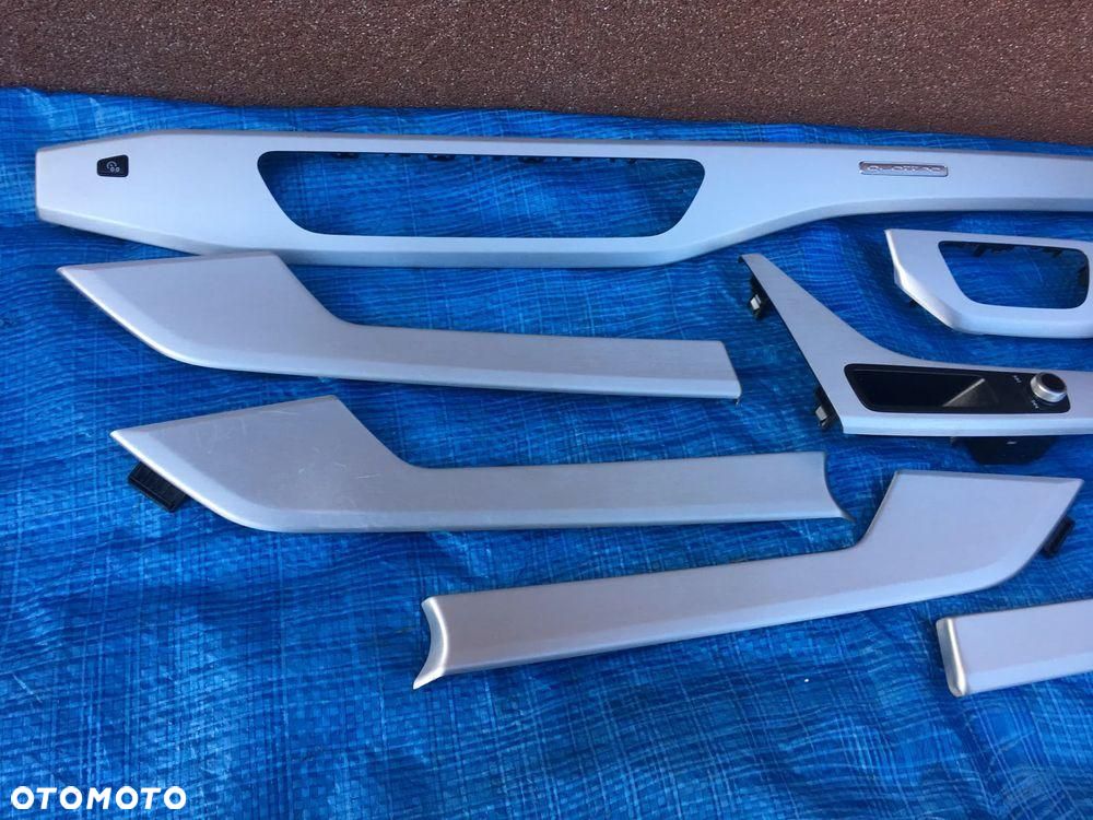 Audi S4 A4 B9 Lift S-LINE Listwy Ozdobne Dekory Dekor Drzwi Konsoli 1NK - 3