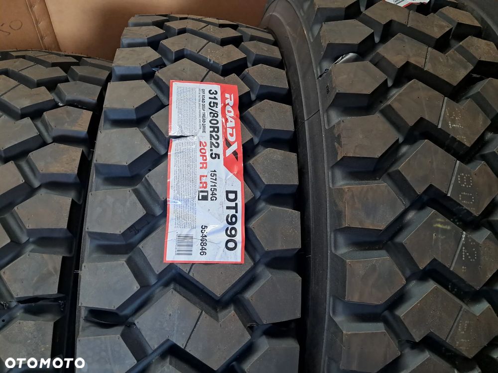 Opony 315/80r22.5 ROADX napędowe 6 lat gwarancji - 2