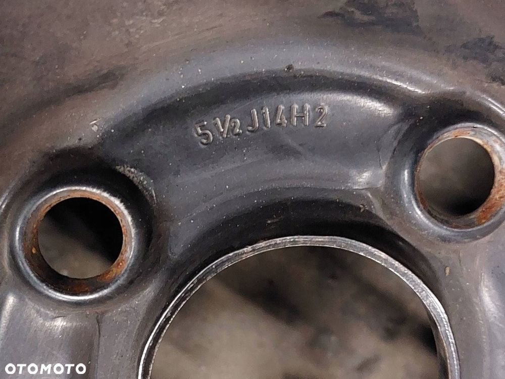 FELGI STALOWE 3 SZT  4x100 5,5Jx14 ET39 FI56,6 OPEL CORSA D - 3