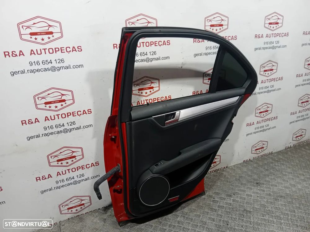 Porta Trás Traseira Direito Mercedes Class C W204 Sedan Original - 7