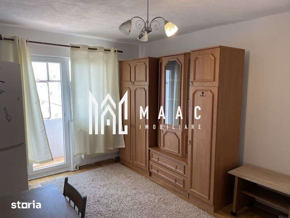Garsonieră de închiriat | Sibiu, Calea Dumbrăvii | balcon — fotografia 1