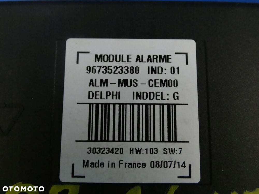 PEUGEOT 308 II T9 508 MODUL STEROWNIK ALARMU - 2