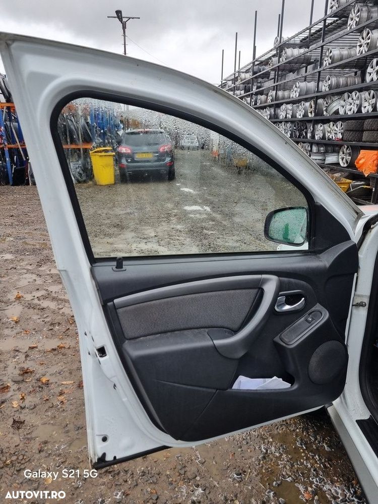 Usa Stanga Fata Dacia Duster Facelift 2013 - 2018 SUV 4 Usi Glacier White Dv369 (1398) - 2