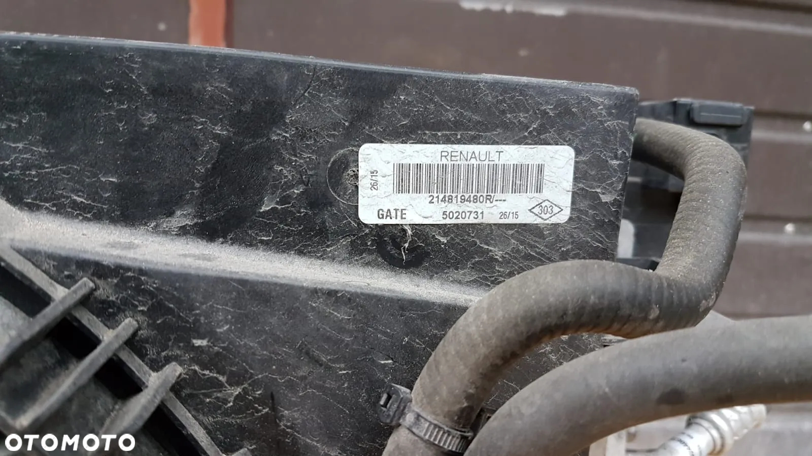 PAS PRZEDNI KOMPLET CHŁODNIC RENAULT ZOE 214819480R - 2